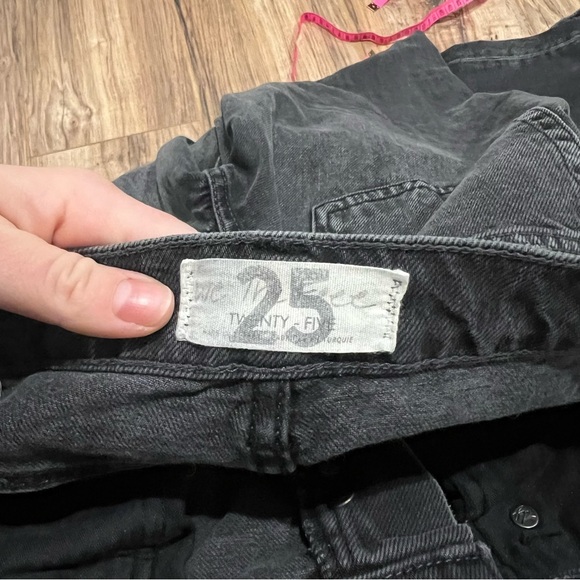 Free People Chalet Jeans Straight Wide Leg Ankle - Picture 9 of 11